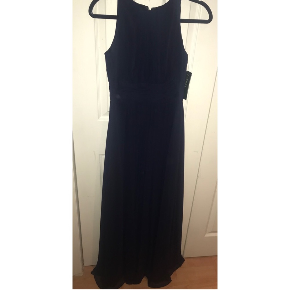 💕Lauren Ralph Lauren | Navy Gown